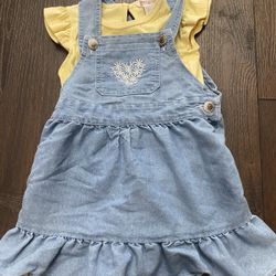 Girls Skirt Jumper Size 2t By Emma & Elsa #7