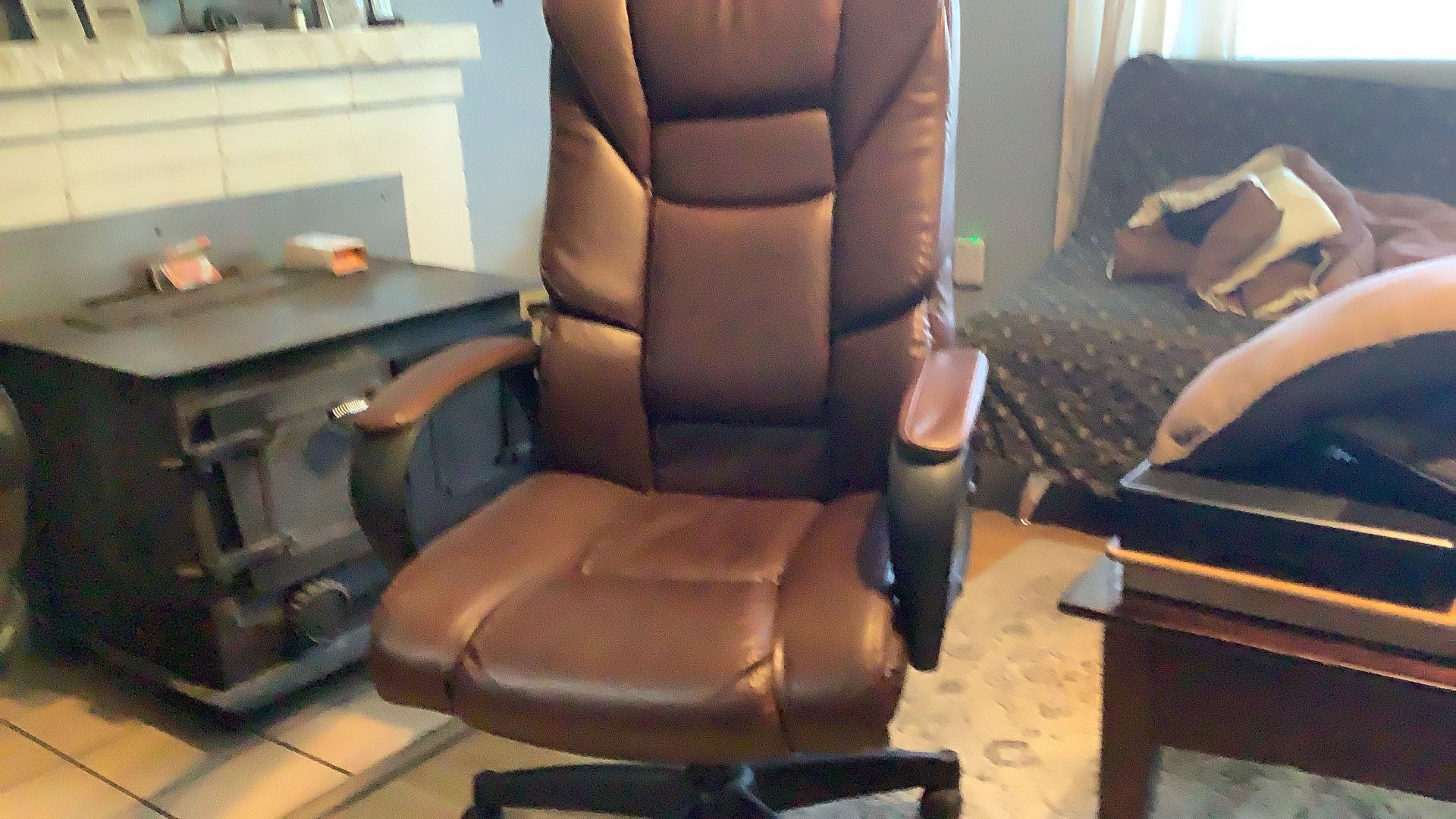 Office Chair Leather Great Condition