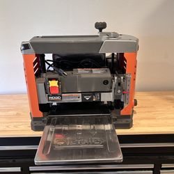 Ridgid 15 Amp Corded 13 in. Thickness Corded Planer
