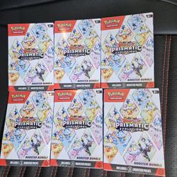 Pokémon Prismatic Evolutions Booster Bundle 