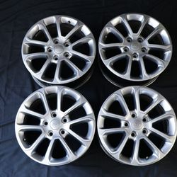 Jeep Grand Cherokee 2015 wheels gray OEM 18"