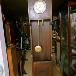 Antique Grandfather Hall Clock