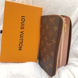 Louis Vuitton Monogram PINK Zippy Wallet