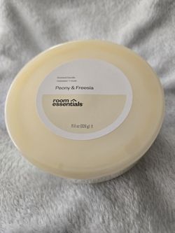 Peony & Freesia Candle 11.5 Ounce Scented Candle Rosewater+Musk