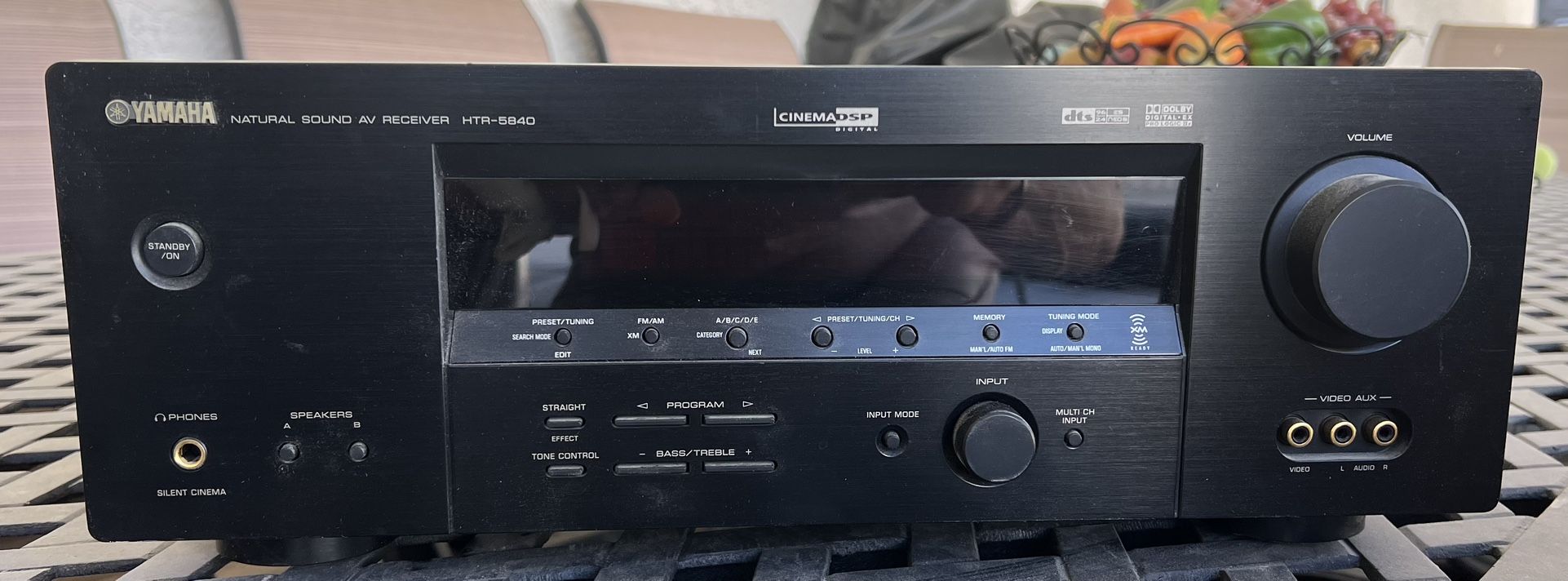 Yamaha Natural Sound Av Receiver HTR-5840