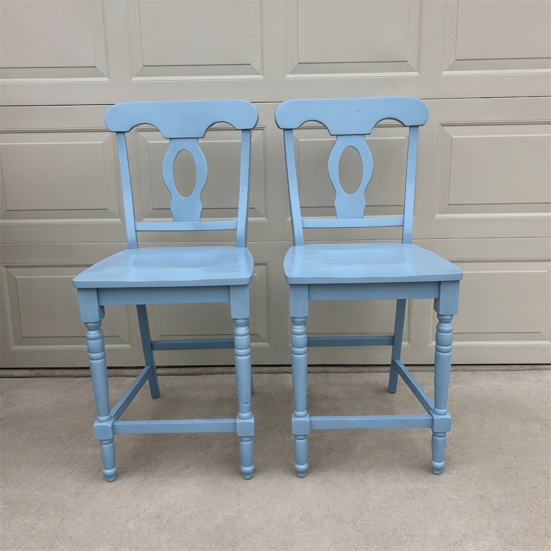 Solid Wood Counter Height Bar Stools