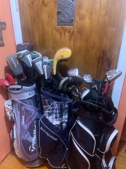 Golf clubs and golf balls