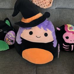 Halloween Squishmallows - Set Of 3 