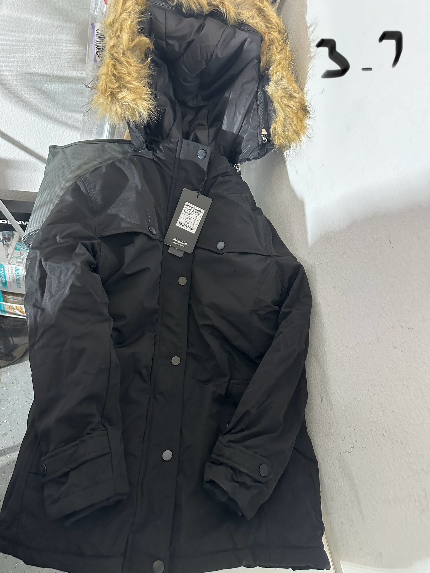 Ampake Women's Winter Padded Warm Puffer Coats Thicken Outwear Parka Jacket