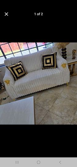 Love seat and Sofa