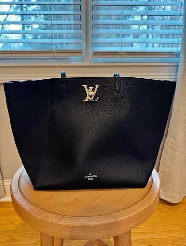 Lockme Cabas Noir Tote Bag Black