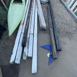 Wood Beams Approximately 3”x 3”x 11’ 