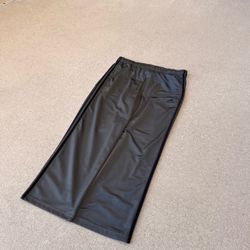 Vintage Y2K Adidas Baggy Loose Fit Track Sweatpants Grey Black Stripe Mens XL