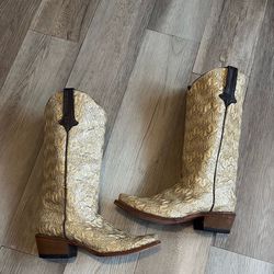 Gold tanner max cowboy boots