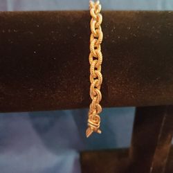 Sterling Silver Bracelet 7.5 In