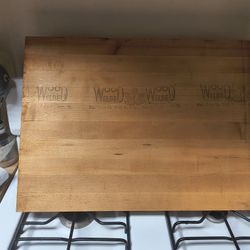 Butcher Block Cutting Board (Wood Edge)