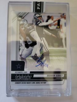 2025 Panini Instant Sealed Brandon Aubrey Auto #/99