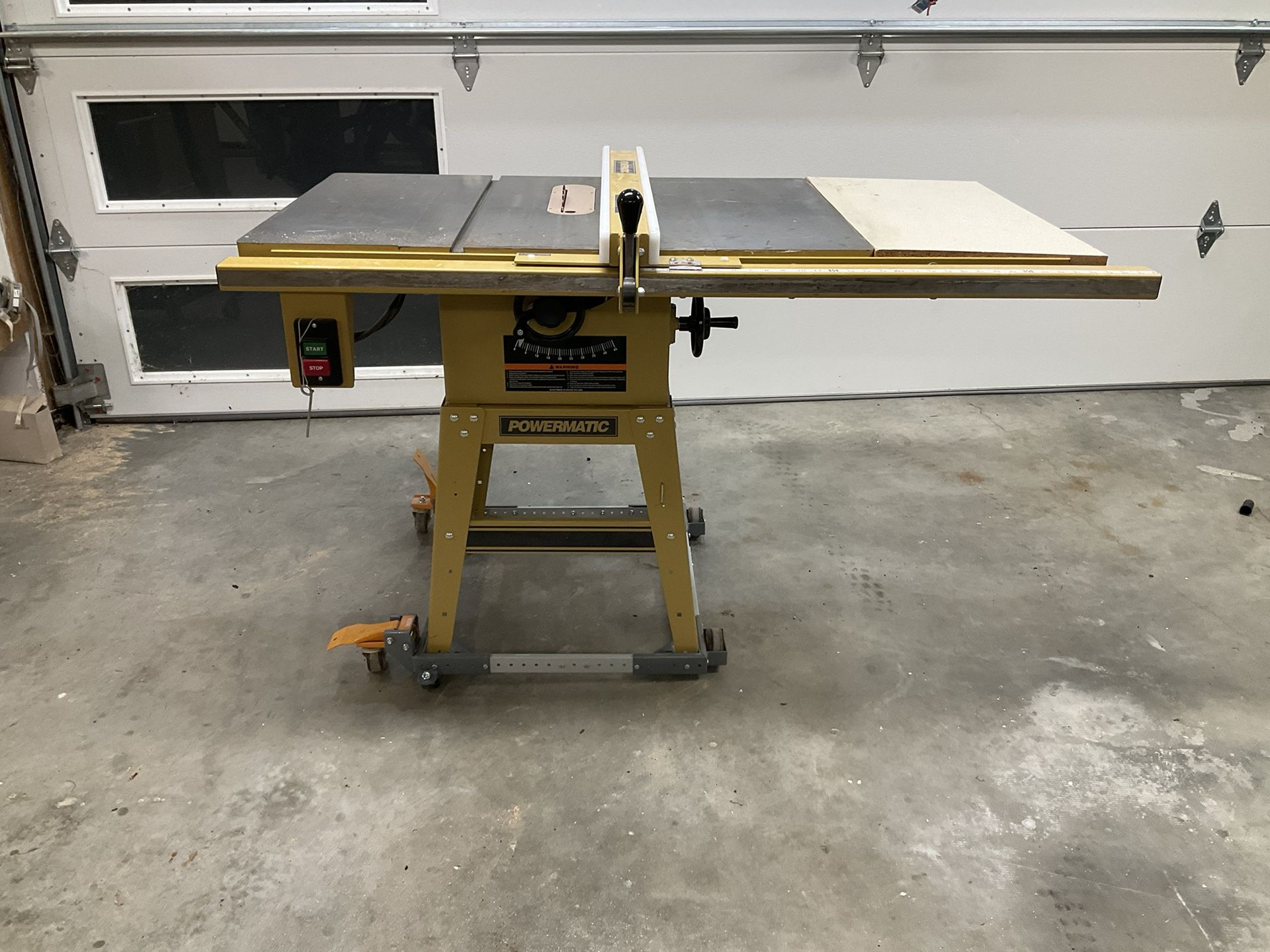 Powermatic Contractor Table Saw