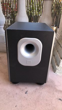 Jbl subwoofer.