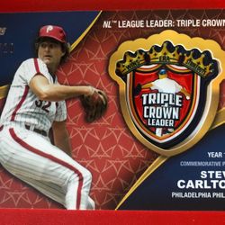 Topps Steve Carlton Triple Crown SP #/10