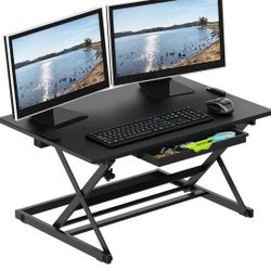 SHW 32-Inch Height Adjustable Standing Desk Converter Riser Workstation, Black

￼

￼

￼

￼

￼

￼

￼

