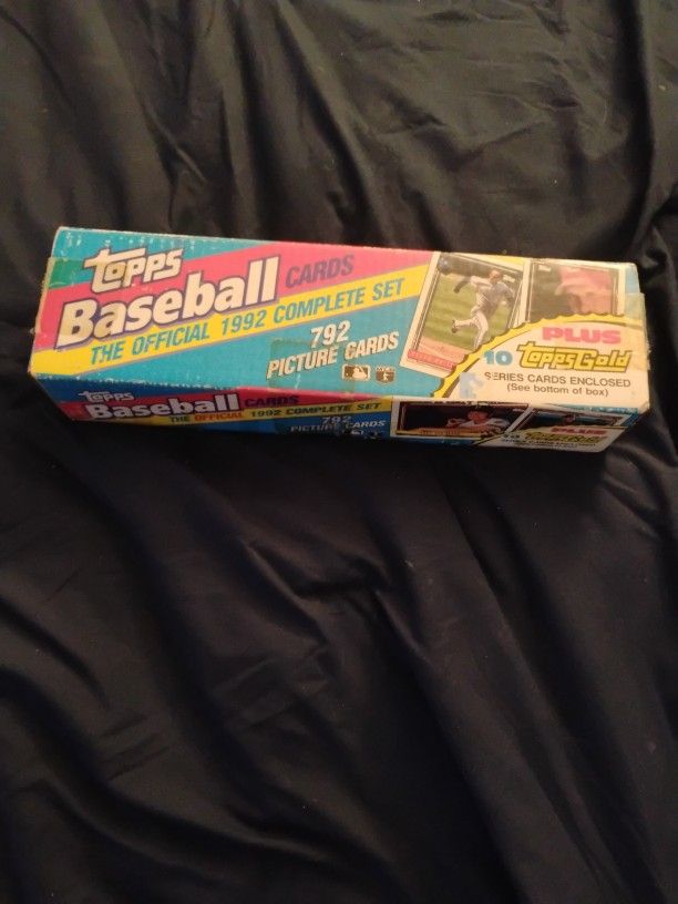 Complete Tops 1992 Baseball Cards