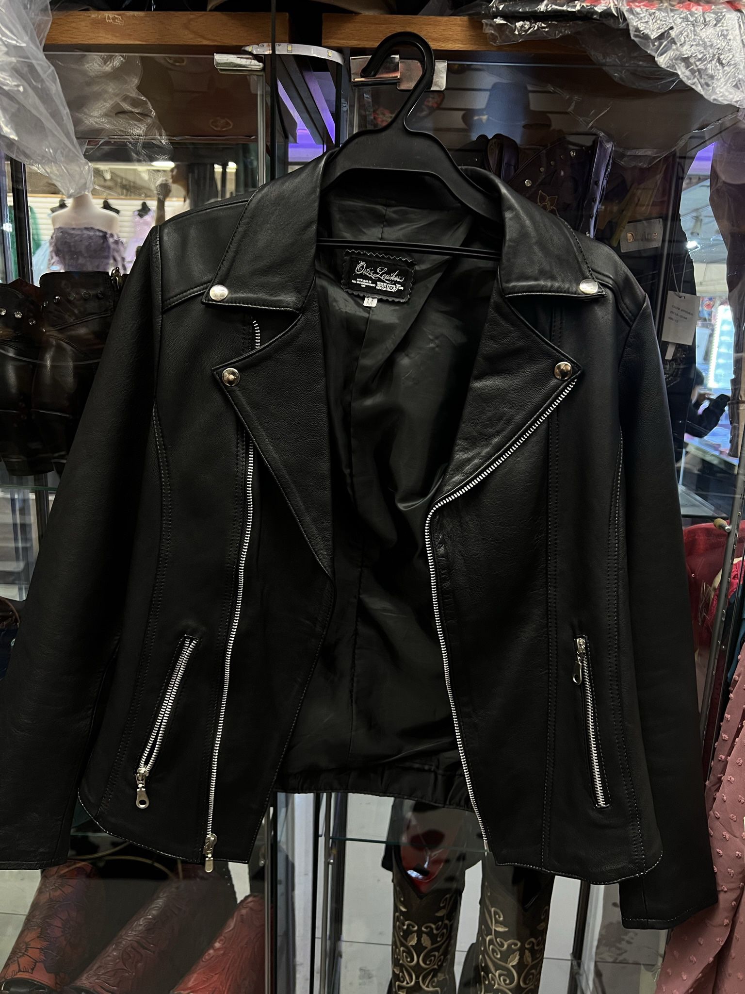 Chamarra De Piel Para Mujer Leather jacket