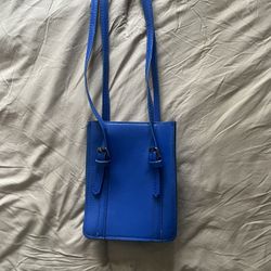 Blue Crossbody