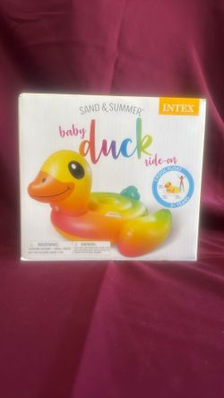 Baby Duck Ride On Pool Float