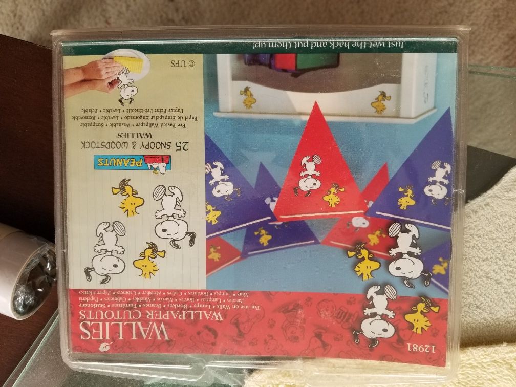 New Snoopy wall decal and sticker ons