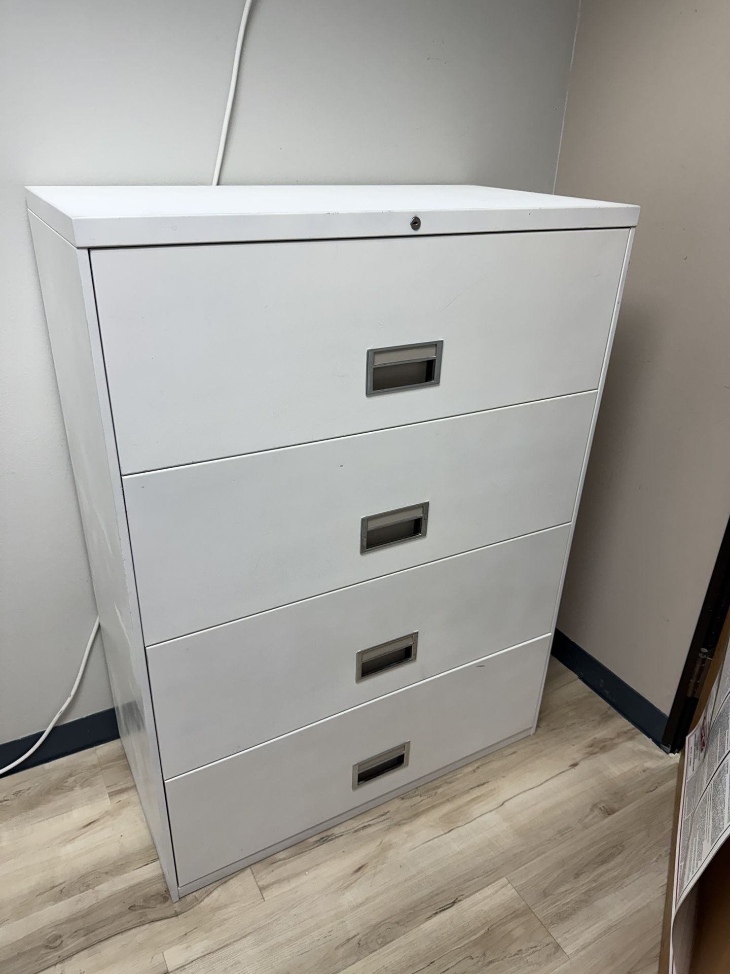 Supply cabinet & 4 Drawer Metal Filing Cabinet