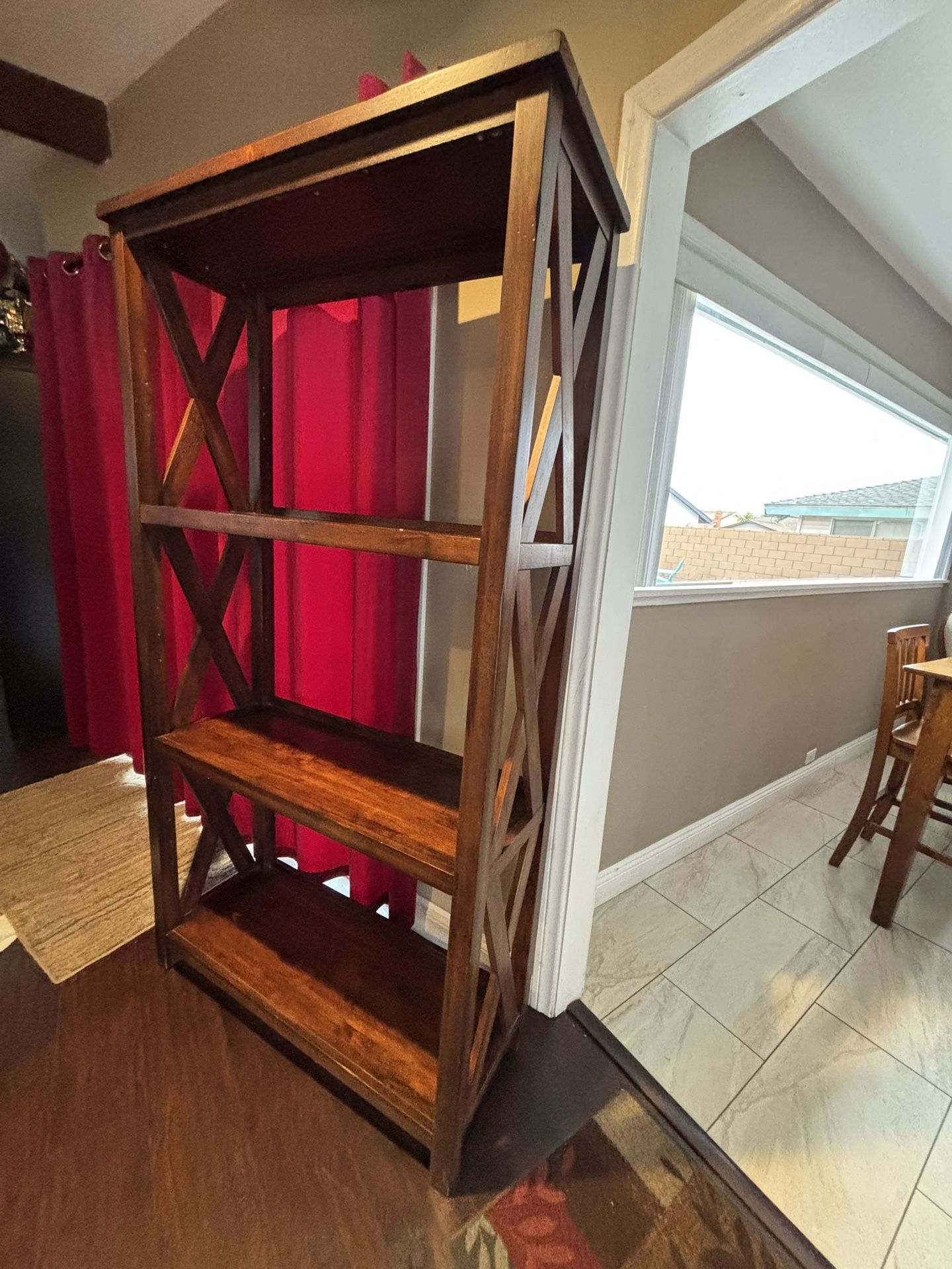 Oak Wood shelf Furniture 