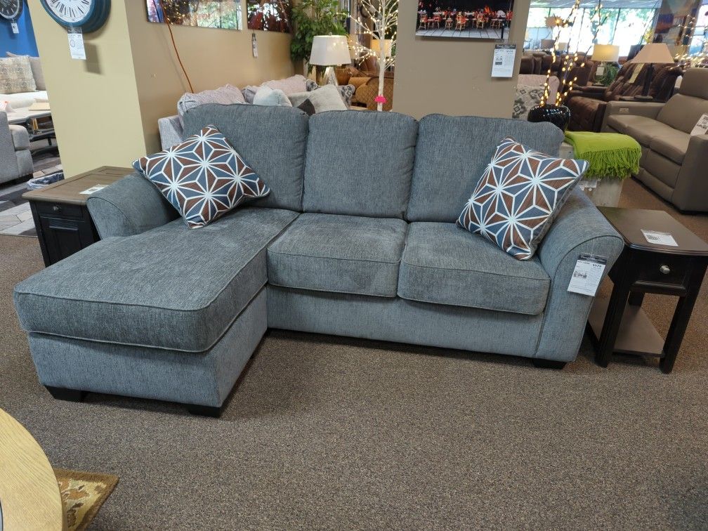 New Small Sofa Chaise Sectional Couch Reversible 