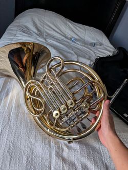 Double French Horn (with case)