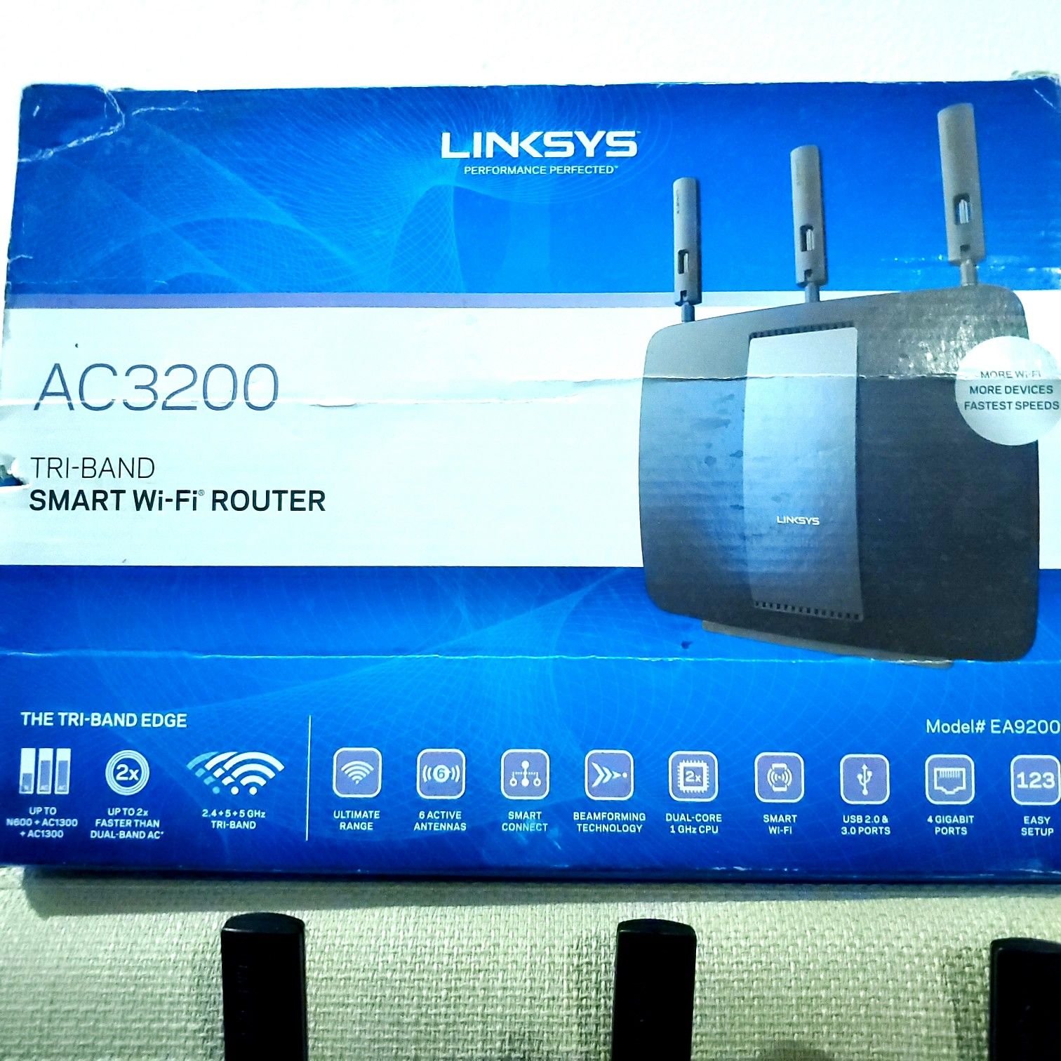 Linksys AC3200 smart wifi router