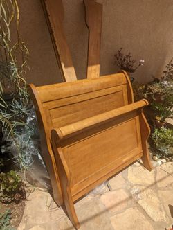 Twin Real Wood Bed Frame