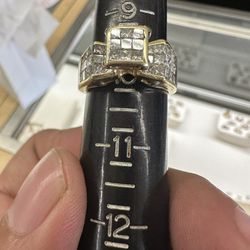 Diamond Engagement Ring (14k)(Layaway Is Available)