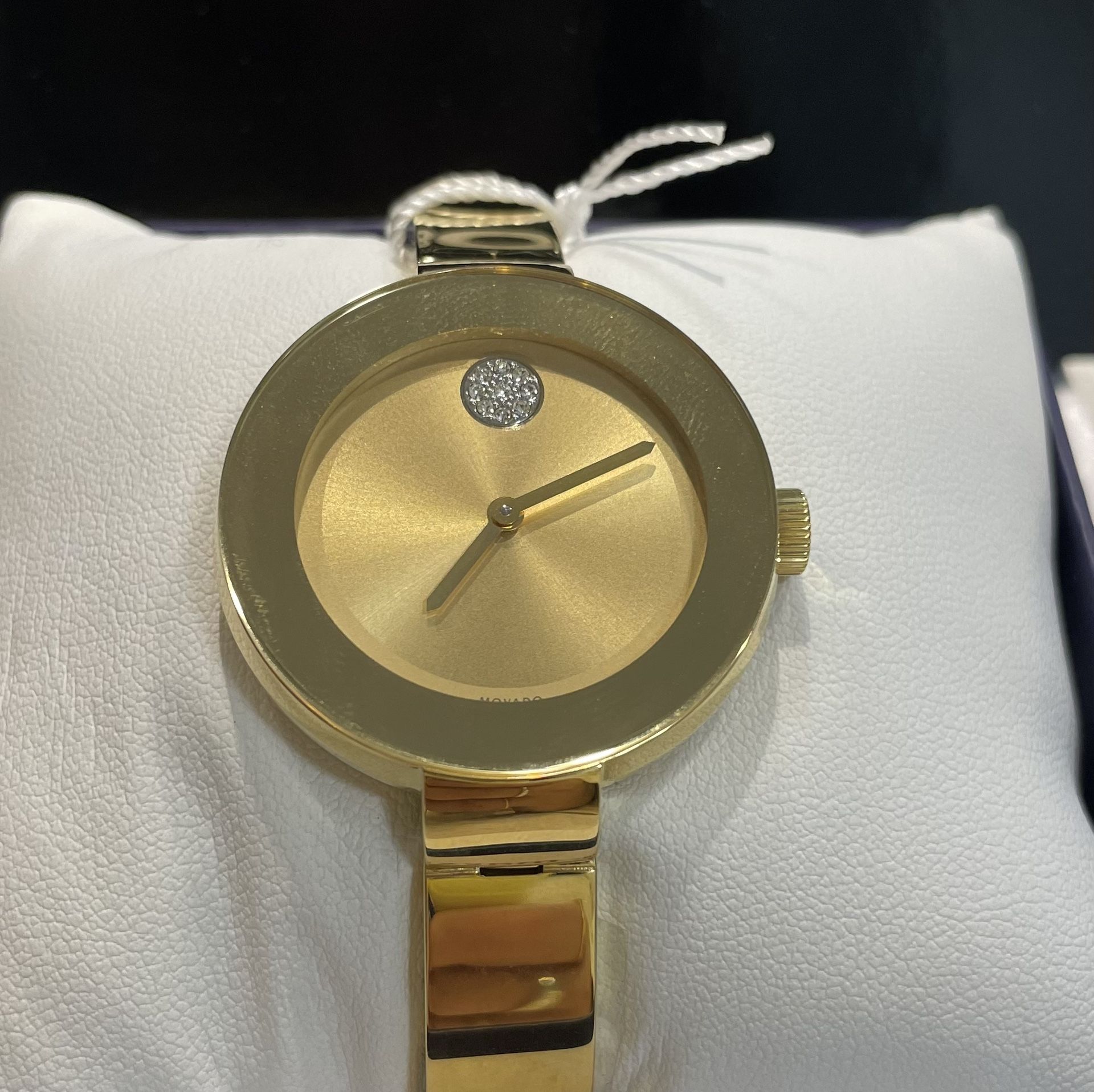 Womens Movado Watch Gold