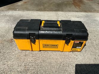 Tool box & tools.
