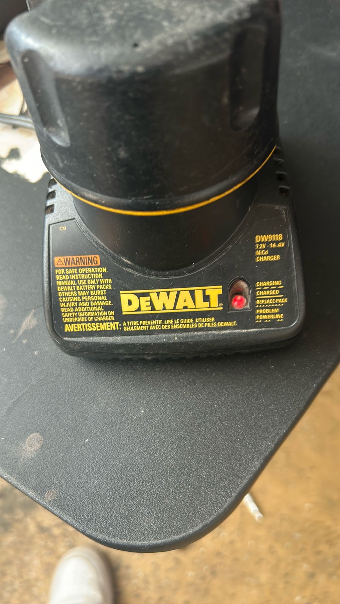 14.4V Battery And Charger. DEWALT $15 OBO.