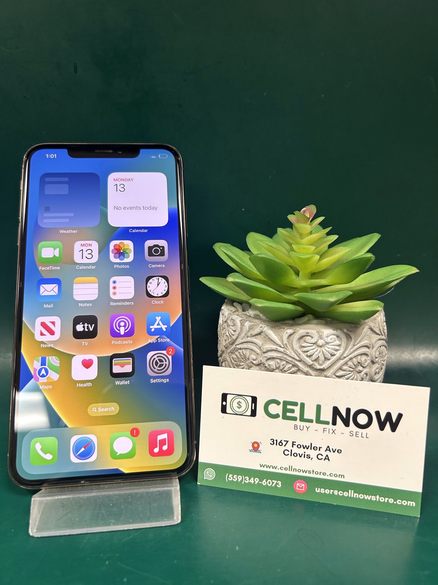 iPhone XS Max Unlocked 256GB - Gold