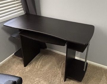 Computer Desk – Dark Espresso – Clean & Sturdy