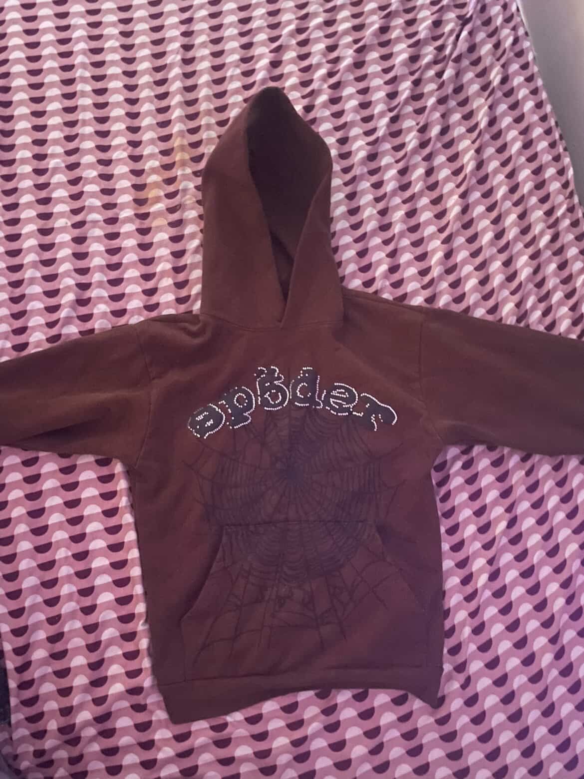 Brown & Black Spider Hoodie