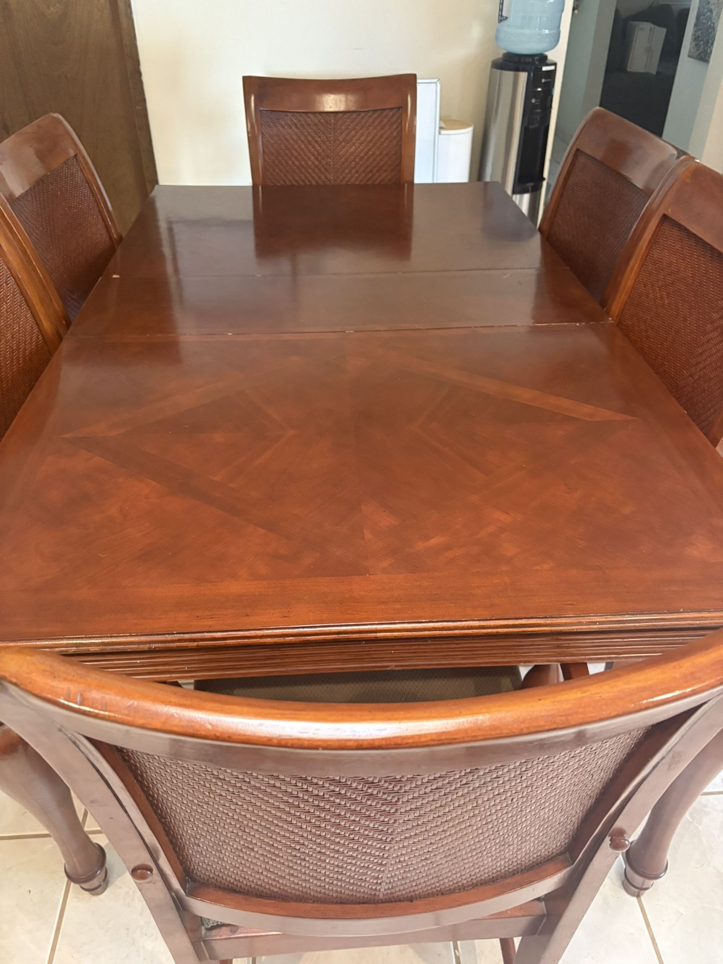 Dining Room Table And Six Chairs