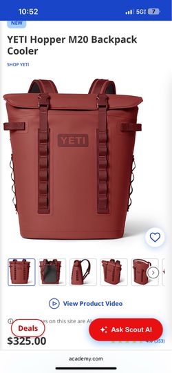 YETI BACKPACK COOLER