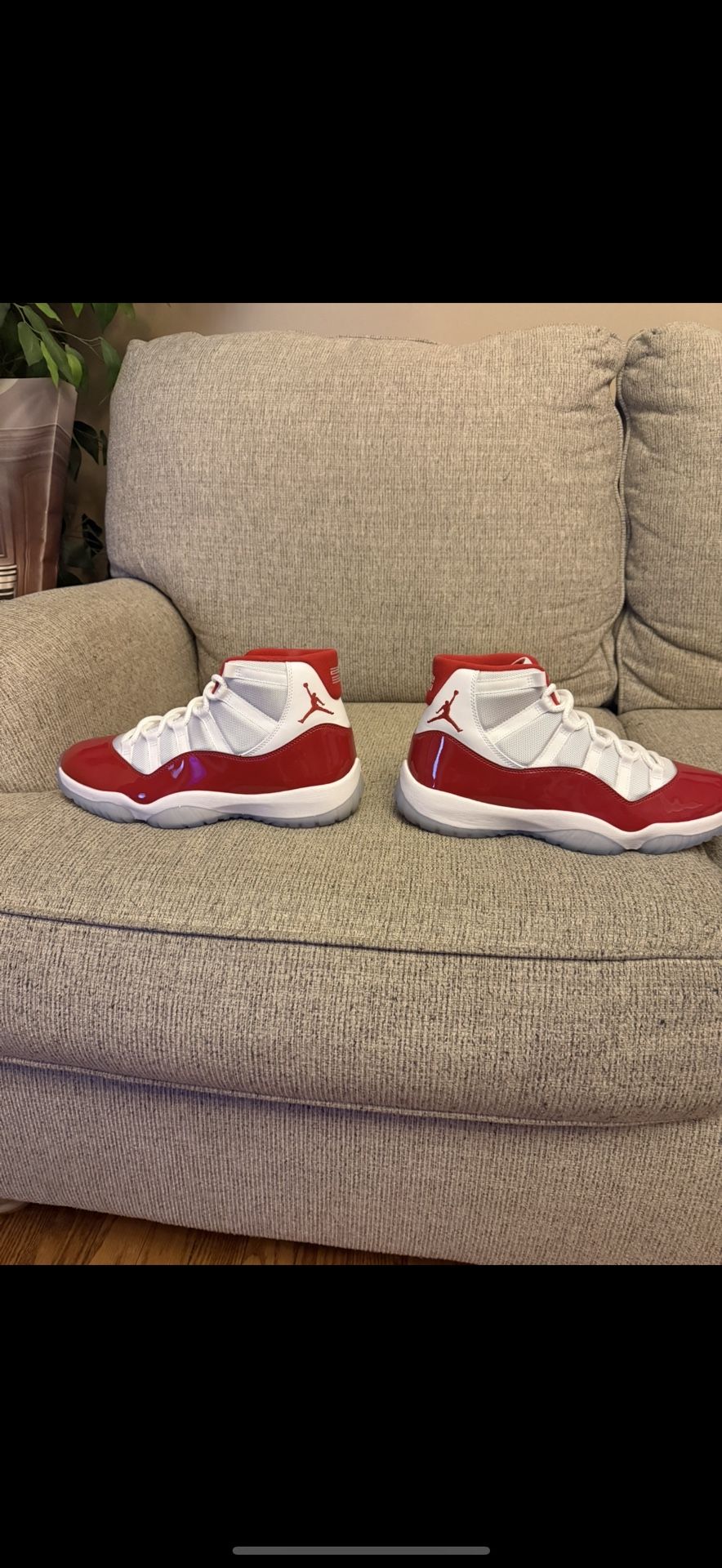 Air Jordan Retro 11 Size 11 Cherry Red No Box 100 % Authentic If Not There Free