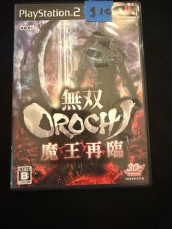 Orochi Japanese game play station 2