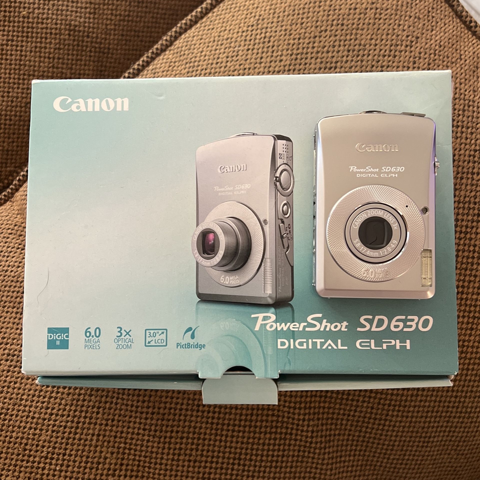 Canon PowerShot sD630 Digital ELPH camera