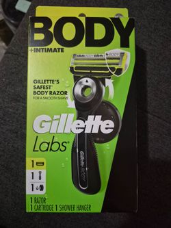 GilletteLabs Body + Intimate Razor For Men