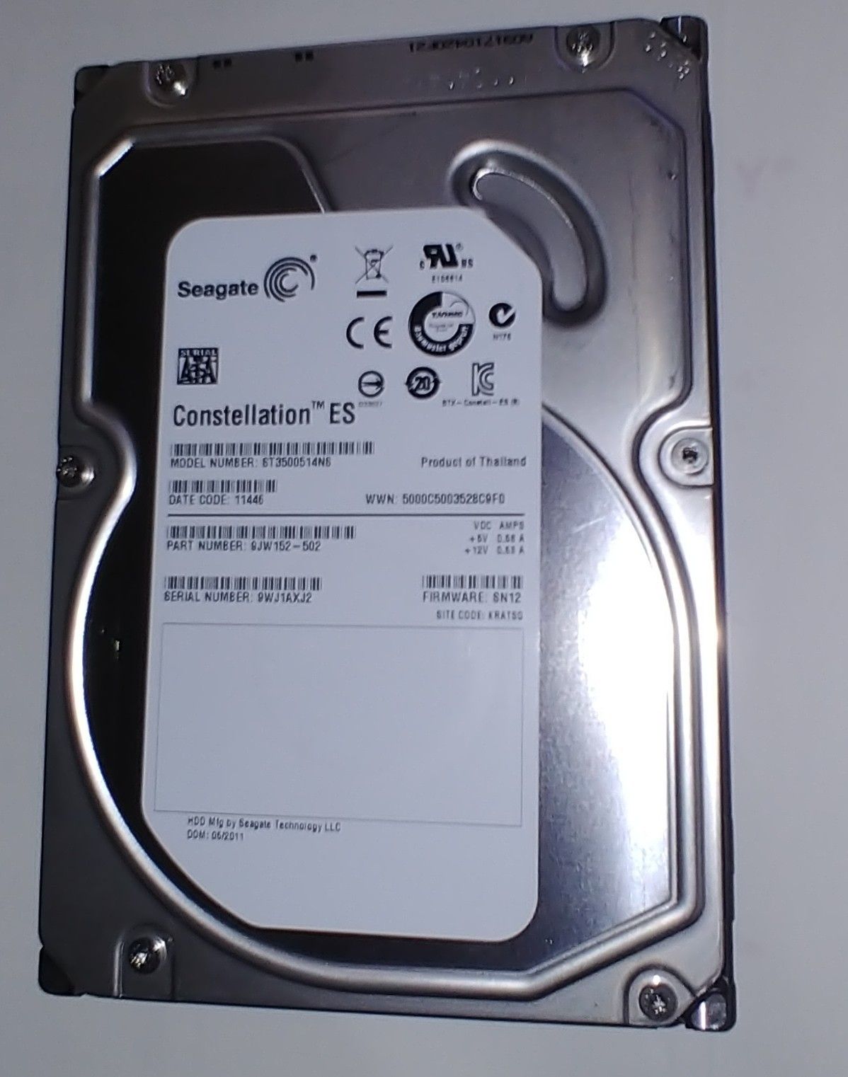 500GB 3.5" Internal Hard Drive Desktop Computer SATA~several available